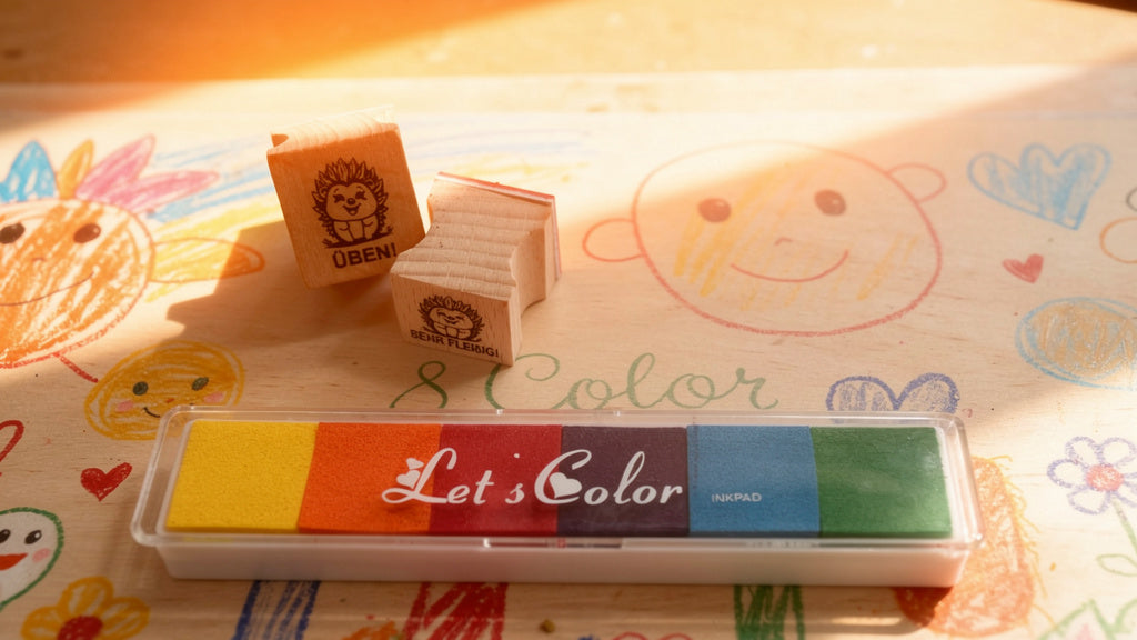 Igel Stempel, Motivationsstempel zur Belobigung für Lehrer in Grundschulen als Lehrerstempel, Schulstempel in Igel Klasse zur Motivation