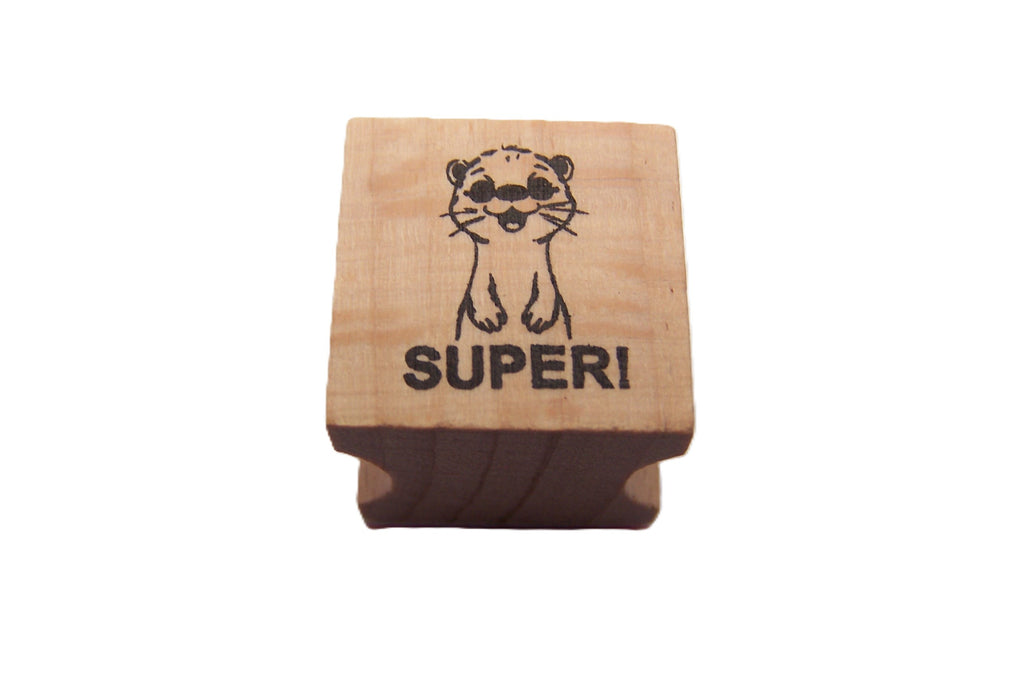 Otter Stempel, Motivationsstempel zur Belobigung für Lehrer in Grundschulen als Lehrerstempel, Schulstempel in Otter Klasse zur Motivation