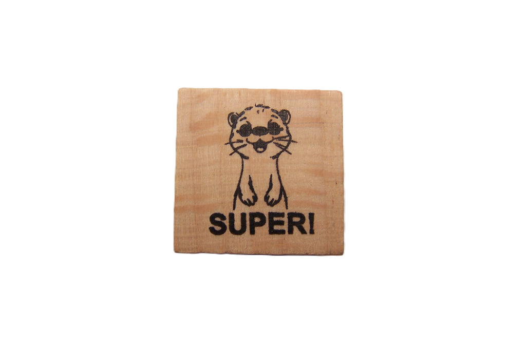 Otter Stempel, Motivationsstempel zur Belobigung für Lehrer in Grundschulen als Lehrerstempel, Schulstempel in Otter Klasse zur Motivation